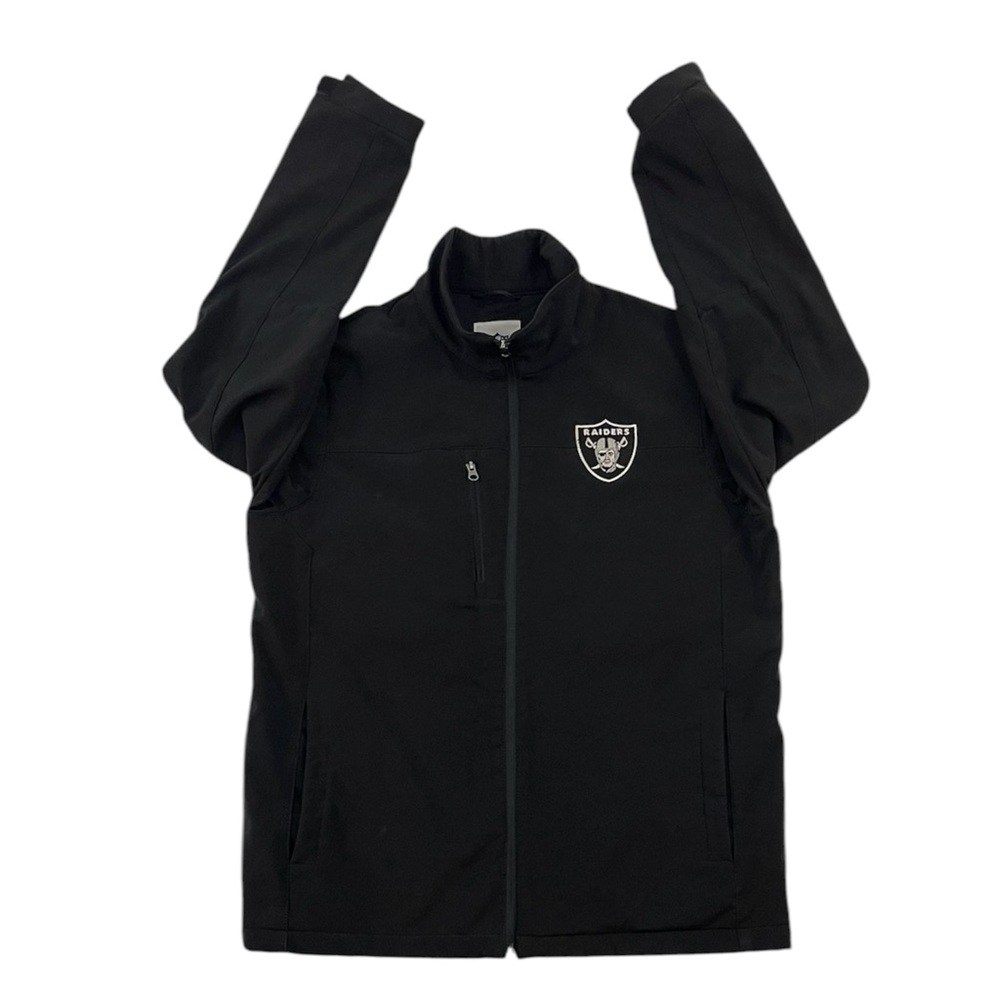 NFL Las Vegas Raiders Soft Shell Fleeced Line Performance Jacket
